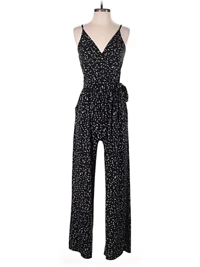 Pre-owned Kaileigh Jumpsuit In Black