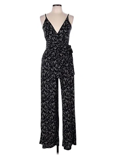 Pre-owned Kaileigh Jumpsuit In Black