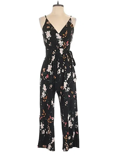 Pre-owned Kaileigh Jumpsuit In Black