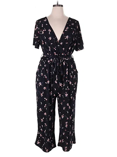 Pre-owned Kaileigh Jumpsuit In Black