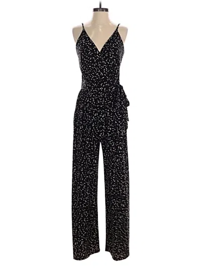 Pre-owned Kaileigh Jumpsuit In Black