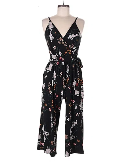 Pre-owned Kaileigh Jumpsuit In Black