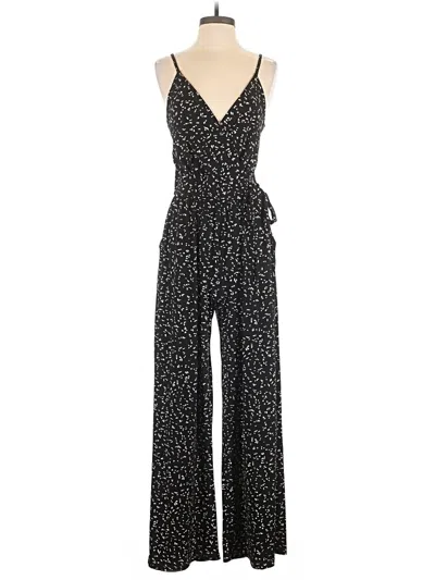 Pre-owned Kaileigh Jumpsuit In Black