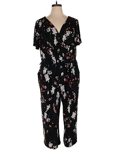 Pre-owned Kaileigh Jumpsuit In Black