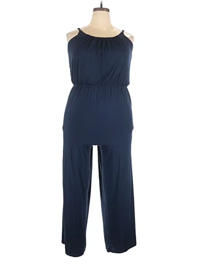 Pre-owned Kaileigh Jumpsuit In Blue