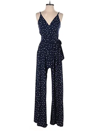 Pre-owned Kaileigh Jumpsuit In Blue
