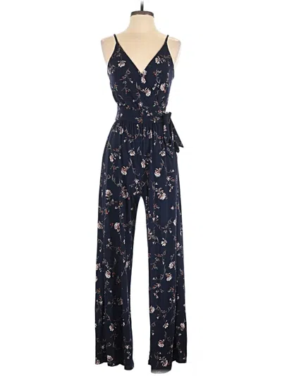 Pre-owned Kaileigh Jumpsuit In Blue