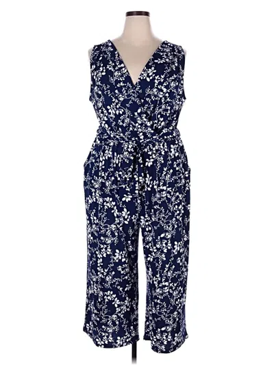 Pre-owned Kaileigh Jumpsuit In Blue