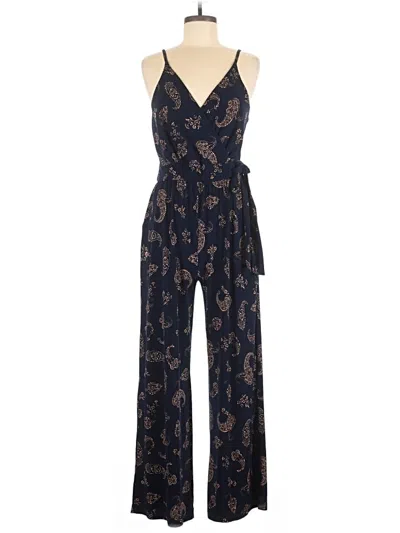 Pre-owned Kaileigh Jumpsuit In Blue