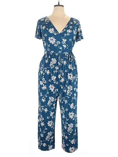Pre-owned Kaileigh Jumpsuit In Blue