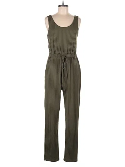 Pre-owned Kaileigh Jumpsuit In Green