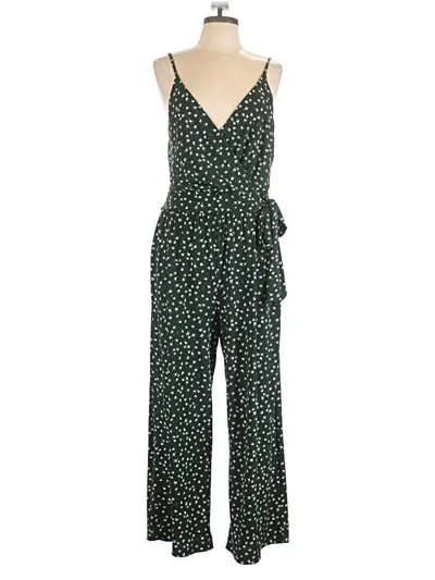 Pre-owned Kaileigh Jumpsuit In Green