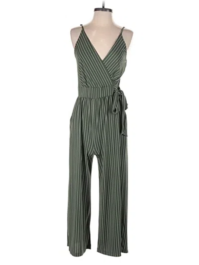 Pre-owned Kaileigh Jumpsuit In Green