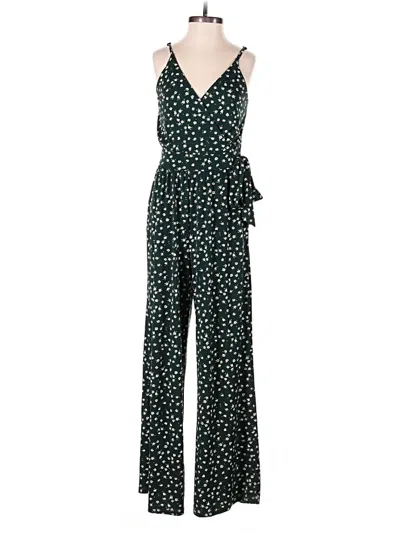 Pre-owned Kaileigh Jumpsuit In Green