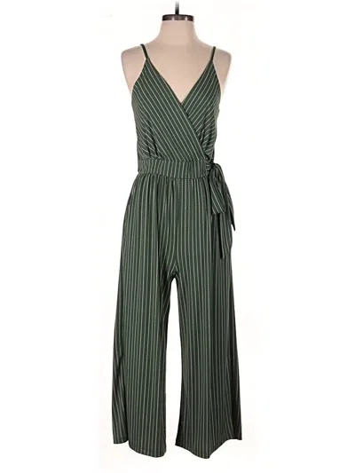 Pre-owned Kaileigh Jumpsuit In Green