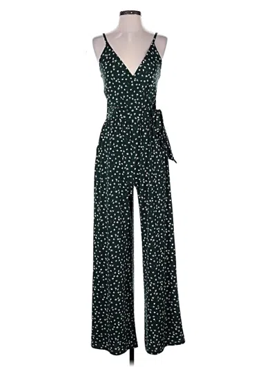 Pre-owned Kaileigh Jumpsuit In Green