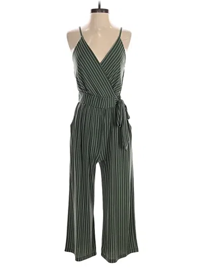 Pre-owned Kaileigh Jumpsuit In Green
