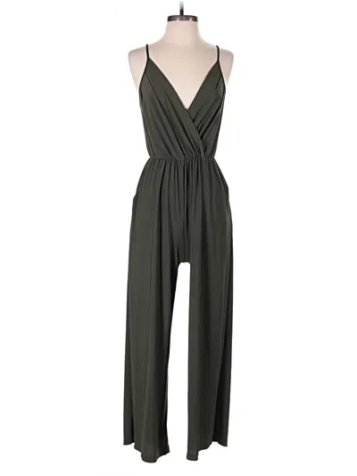 Pre-owned Kaileigh Jumpsuit In Green