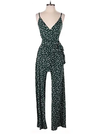 Pre-owned Kaileigh Jumpsuit In Green