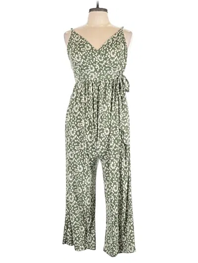 Pre-owned Kaileigh Jumpsuit In Green