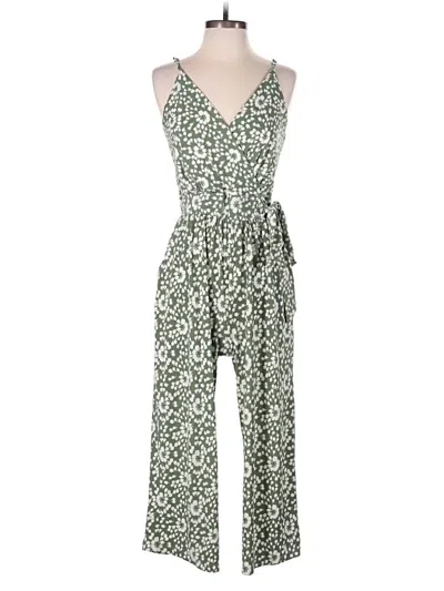 Pre-owned Kaileigh Jumpsuit In Green