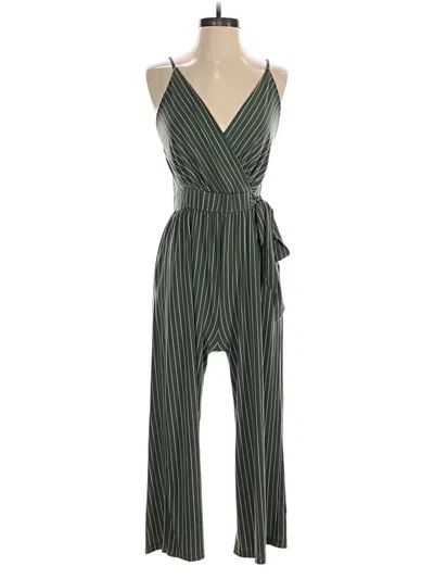 Pre-owned Kaileigh Jumpsuit In Green