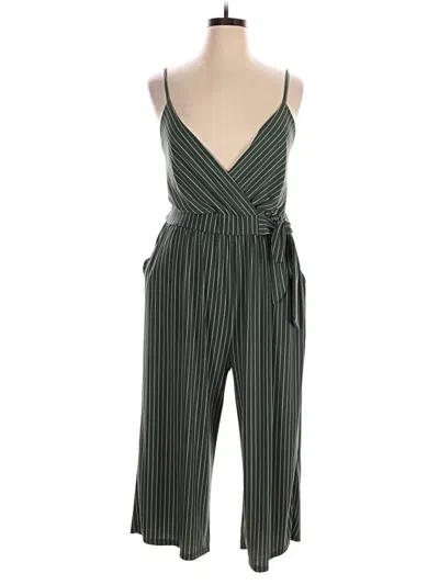 Pre-owned Kaileigh Jumpsuit In Green