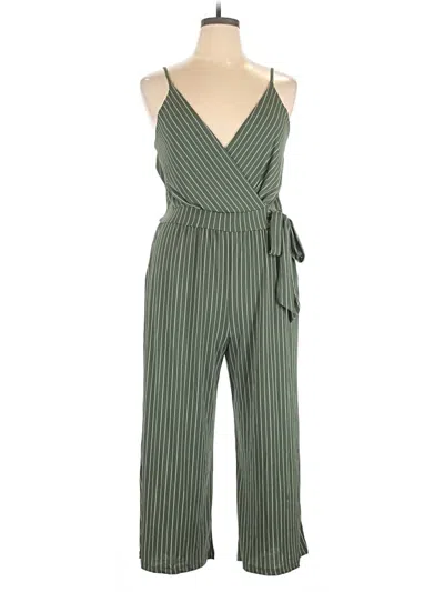 Pre-owned Kaileigh Jumpsuit In Green