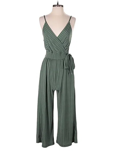 Pre-owned Kaileigh Jumpsuit In Green
