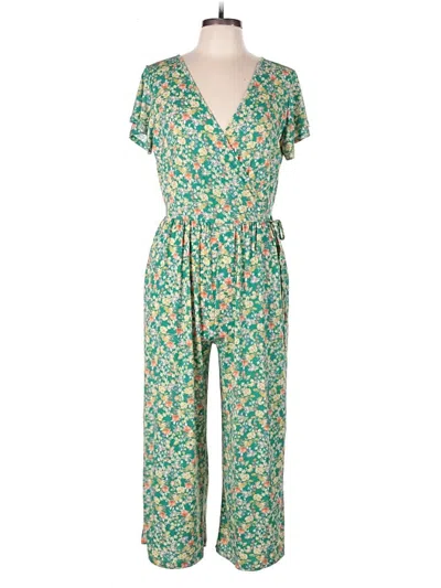 Pre-owned Kaileigh Jumpsuit In Green