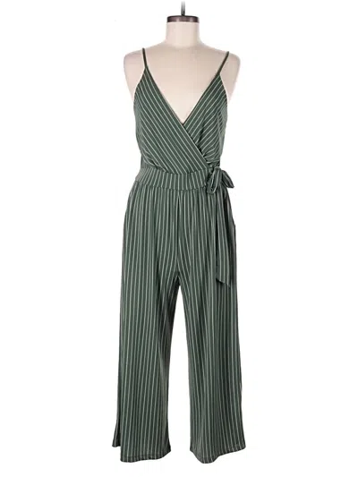 Pre-owned Kaileigh Jumpsuit In Green