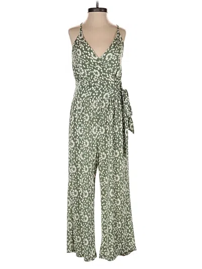 Pre-owned Kaileigh Jumpsuit In Green