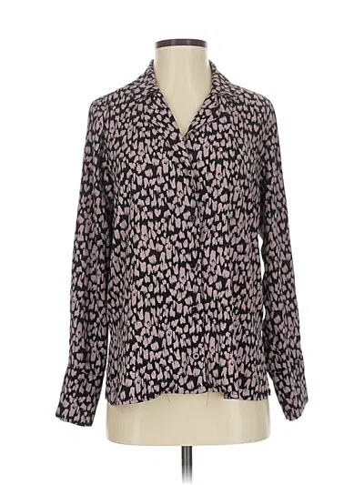 Pre-owned Kaileigh Long Sleeve Blouse In Pink