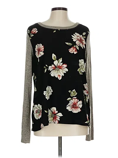 Pre-owned Kaileigh Long Sleeve T-shirt In Black