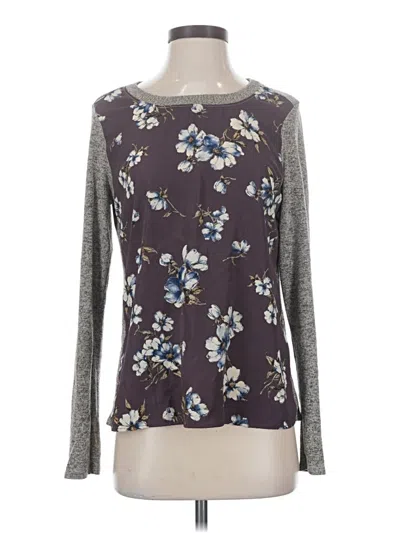 Pre-owned Kaileigh Long Sleeve T-shirt In Gray