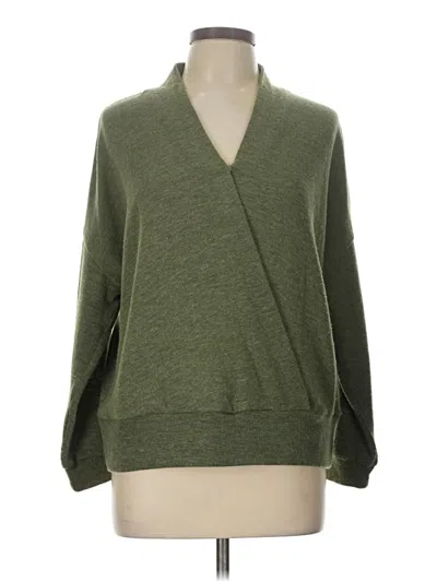 Pre-owned Kaileigh Pullover Sweater In Green