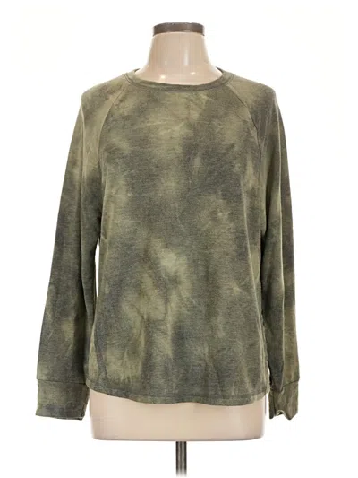 Pre-owned Kaileigh Pullover Sweater In Green