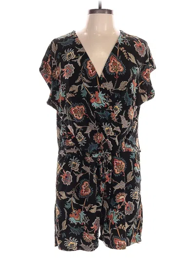 Pre-owned Kaileigh Romper In Black