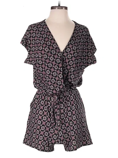 Pre-owned Kaileigh Romper In Black