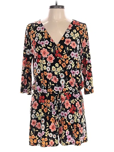 Pre-owned Kaileigh Romper In Black