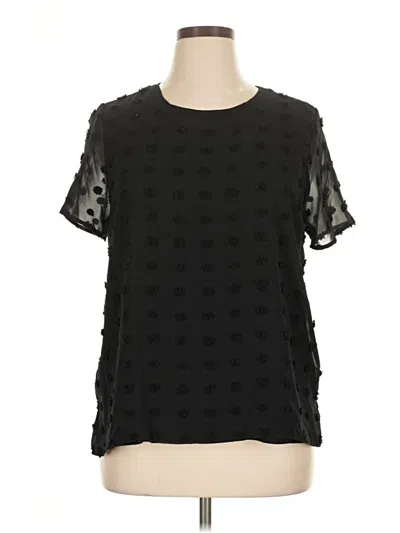 Pre-owned Kaileigh Short Sleeve T-shirt In Black
