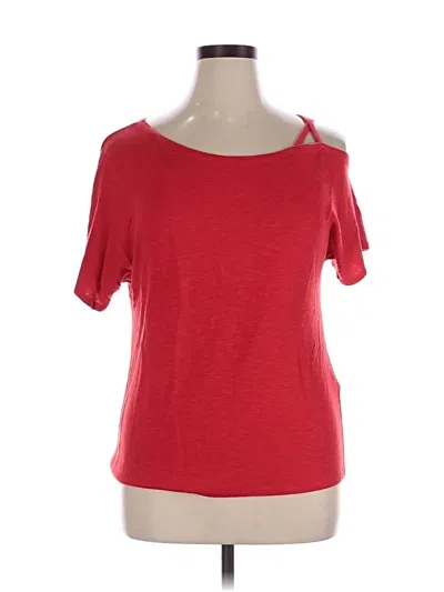 Pre-owned Kaileigh Short Sleeve T-shirt In Red