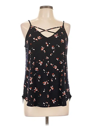 Pre-owned Kaileigh Sleeveless Blouse In Black