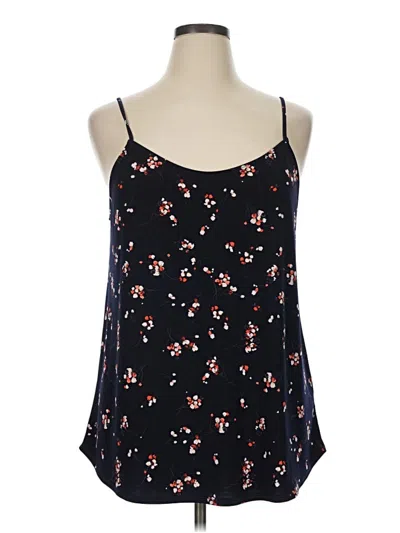 Pre-owned Kaileigh Sleeveless Blouse In Black