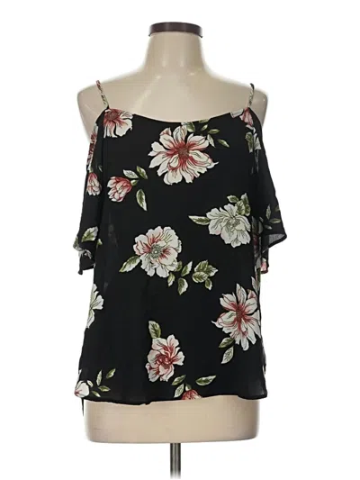 Pre-owned Kaileigh Sleeveless Blouse In Black