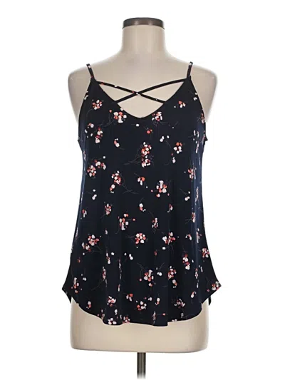 Pre-owned Kaileigh Sleeveless Blouse In Black