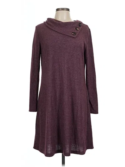 Pre-owned Kaileigh Turtleneck Sweater In Burgundy