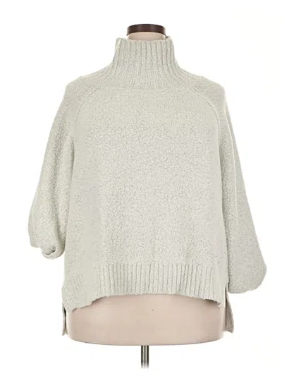 Pre-owned Kaileigh Turtleneck Sweater In Gray