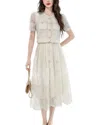 Kaimilan 2pc Blouse & Skirt Set In Multi