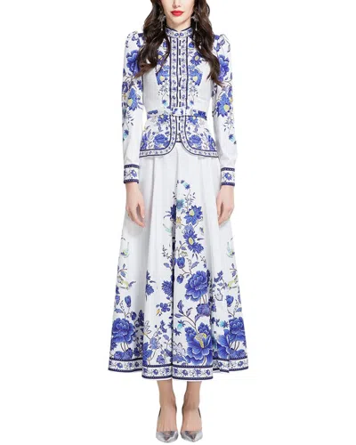 Kaimilan 2pc Shirt & Maxi Skirt Set